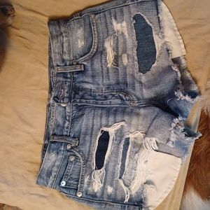 American Eagle Outfitters Vintage  Hi-Rise Festival Shorts